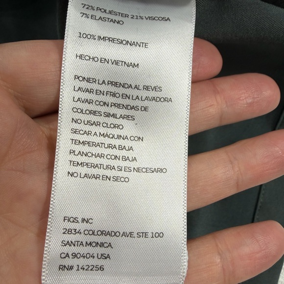 Figs scrub top green size XXL - Picture 7 of 7